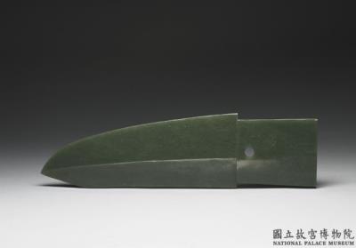 图片[3]-Jade axe, Qing dynasty, Qianlong reign (1736-1795)-China Archive